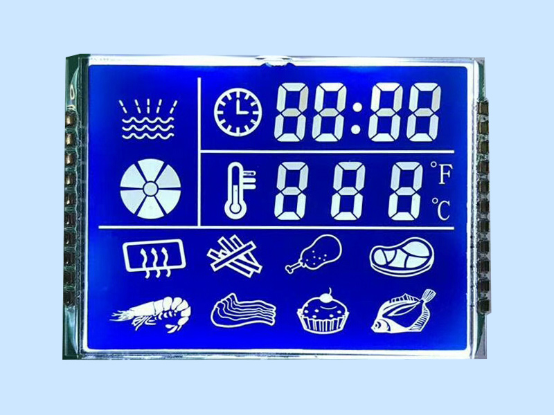 LCD段碼顯示屏，映照時代的透明窗口